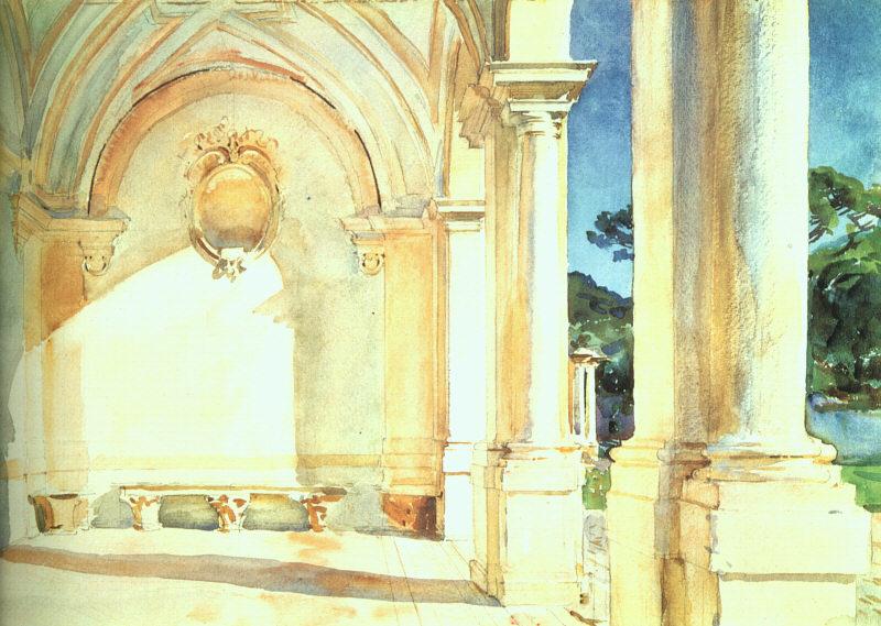 John Singer Sargent Villa Falconieri